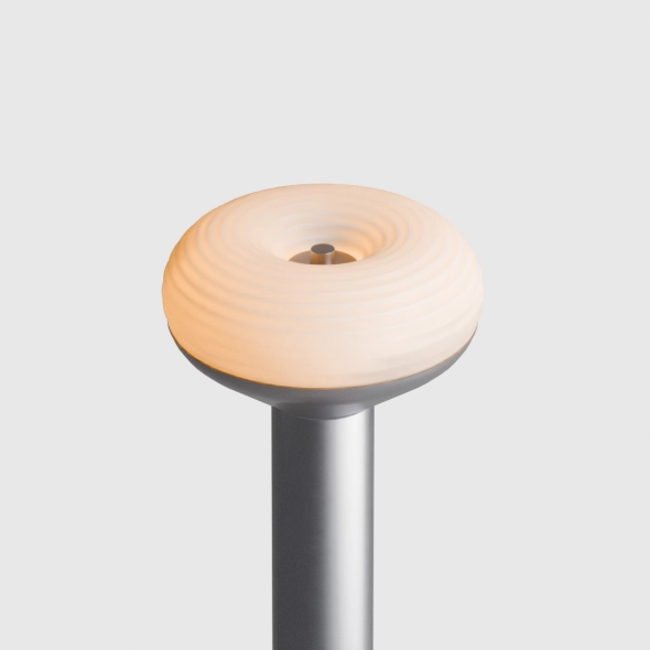 Lampa podłogowa TORO FLOOR SUROWA STAL proj. Kabo&Pydo