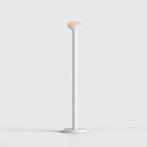 Lampa podłogowa TORO FLOOR ZŁAMANA BIEL proj. Kabo&Pydo