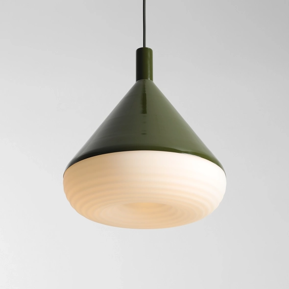 Large TORO BOTTLE GREEN pendant lamp by Kabo&Pydo (ø28)