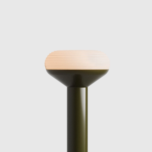 Lampa podłogowa TORO FLOOR BUTELKOWA ZIELEŃ proj. Kabo&Pydo