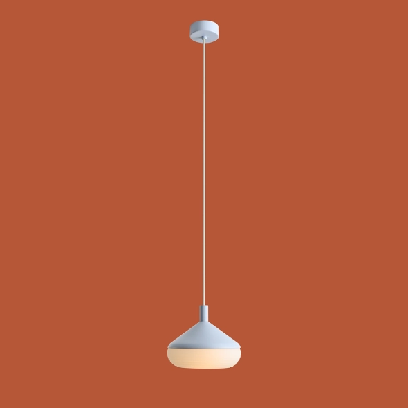 Mała lampa wisząca TORO S CLEAR BLUE proj. Kabo&Pydo (ø18)
