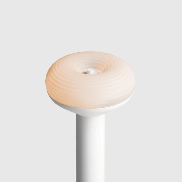 Lampa podłogowa TORO FLOOR ZŁAMANA BIEL proj. Kabo&Pydo