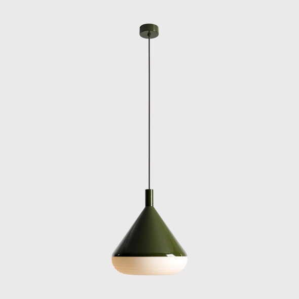 Large TORO BOTTLE GREEN pendant lamp by Kabo&Pydo (ø28)