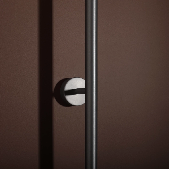 Minimalistyczna lampa ścienna TUBO WALL LONG STEEL