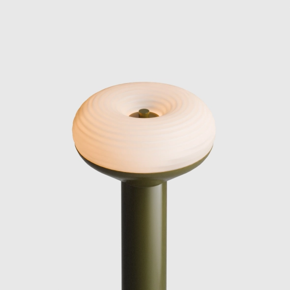 Lampa podłogowa TORO FLOOR BUTELKOWA ZIELEŃ proj. Kabo&Pydo