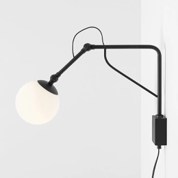 Moderne Wandleuchte SOHO 1 SHORT GLASS