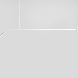 Minimalistische Pendelleuchte PURE 2 WHITE