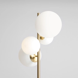 Messing-Stehlampe BLOOM 4 FLOOR BRASS