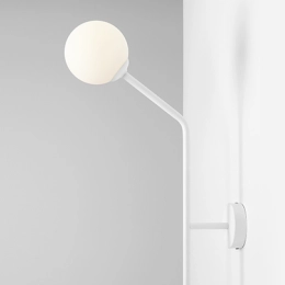 Minimalistische Wand- oder Deckenleuchte PURE WALL WHITE vertikal