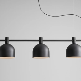 Hängeleuchte BERYL 3 BLACK