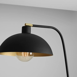 Moderne Stehleuchte ESPACE BLACK FLOOR