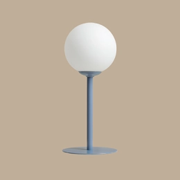Blaue Tischlampe aus der Artera Colours Kollektion PINNE TABLE DUSTY BLUE
