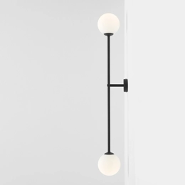 Minimalistische Wand- oder Deckenleuchte ARIA WALL LONG BLACK (limited collection Artera x Ardant)