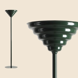 Stehlampe in tiefem Flaschengrün FALA Floor L aus der Kollektion Szpunar x Artera